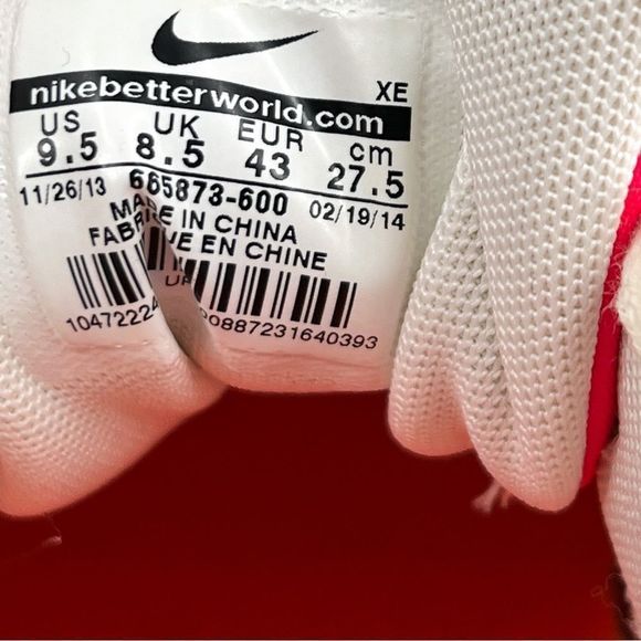 Nike Air Max 1 Premium QS Mercurial Pack. Fight Cancer 665873-600 Mens Sz 9.5 - Picture 11 of 11